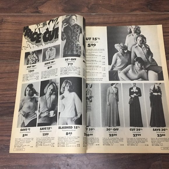Eaton's 1976 Extra Over 550 Price Cuts Sale Catalog - Picture 6 of 12